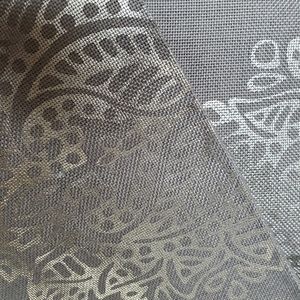 Blue and Silver Table Runner